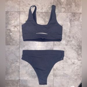 Grey bikini set